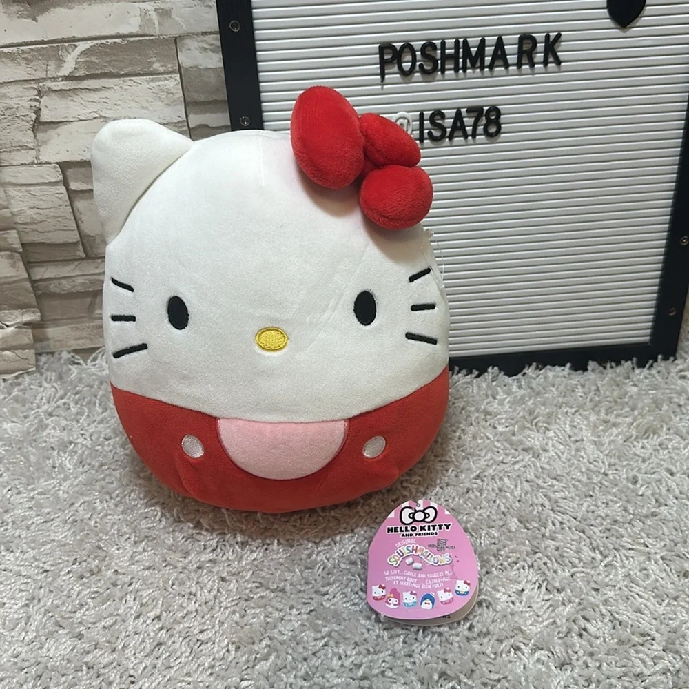 Squishmallow Official Hello Kitty Stuffed Plush Toy Animal. - Picture 10 of 11